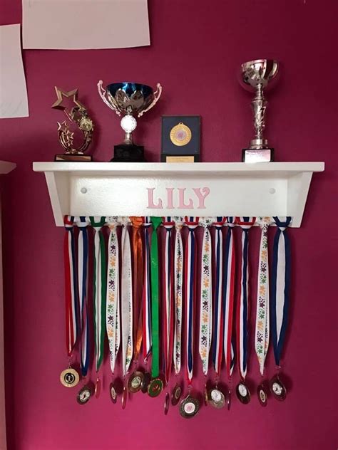 medal shelf display